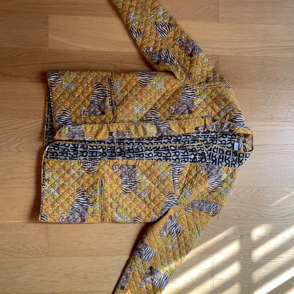 RHODE quilted logo zebra jacket - Picture 4 of 6